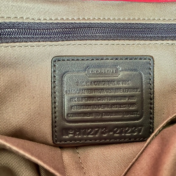 Coach Quilted Signature Pink Ruby Napa Leather - Picture 5 of 14